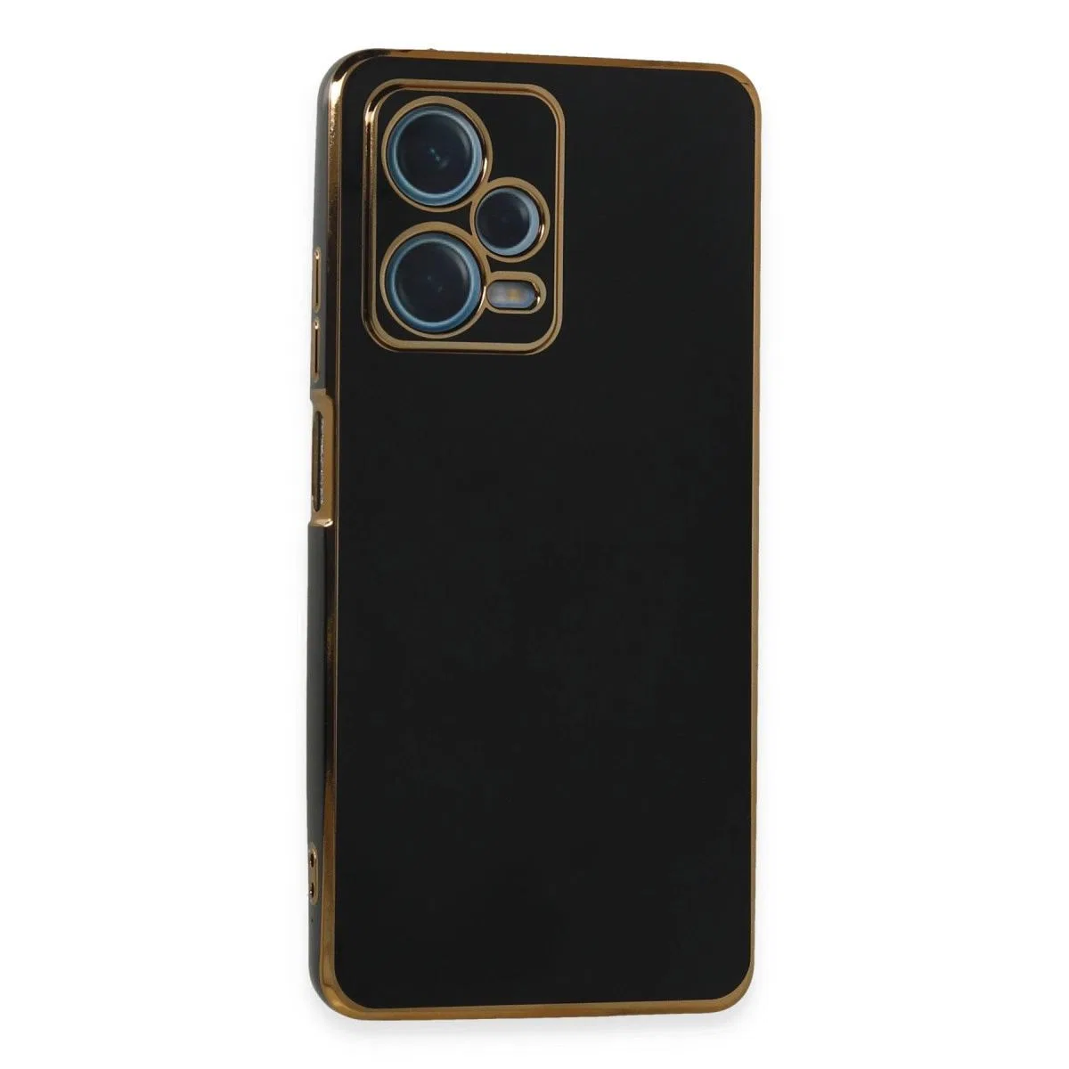 Xiaomi Redmi Note 12 Pro Plus Kılıf Volet Silikon - Siyah