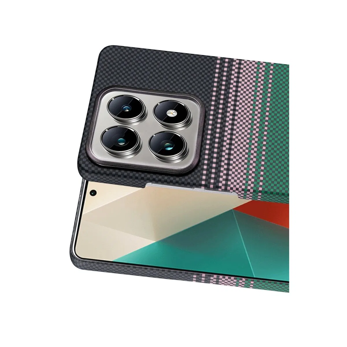 Xiaomi Mi 14t Pro Vega Magsafe Kapak - Yeşil görsel 2