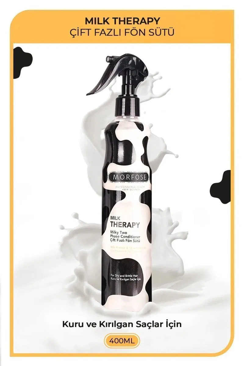 Milk Therapy Çift Fazlı Kondisyoner Fön Suyu 400 ML - mrfs