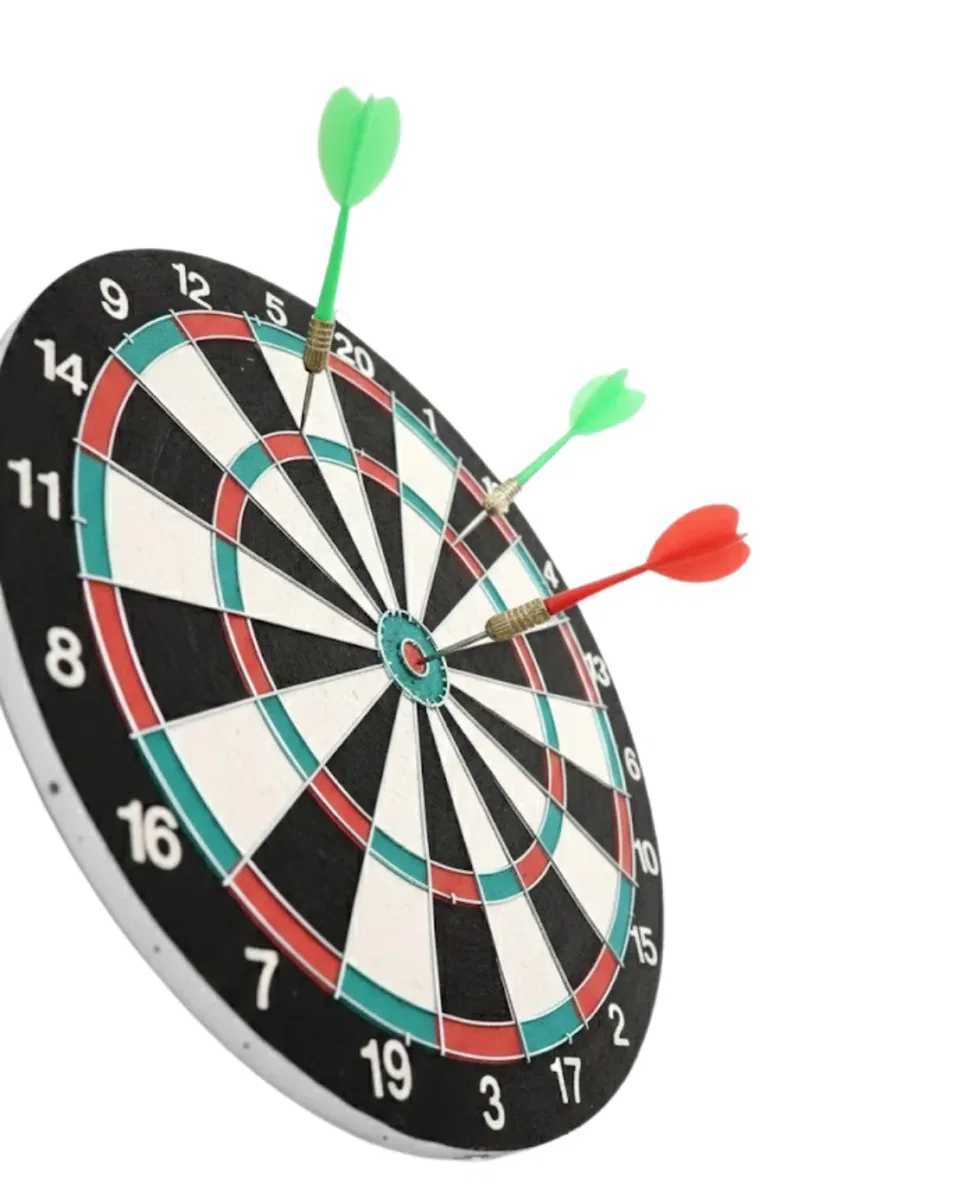 Ev ve Ofis İçin 17 İnç Dart Tahtası Seti 4 Adet Dart Oku Dahil görsel 2
