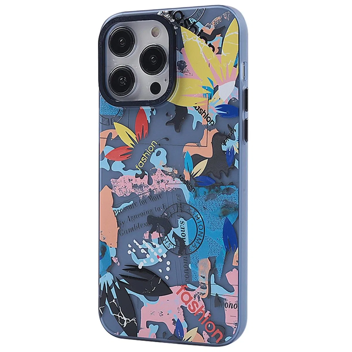 Apple İphone 13 Pro Max Kılıf Prada Desenli Kapak - Prada Pembe - 1 görsel 2