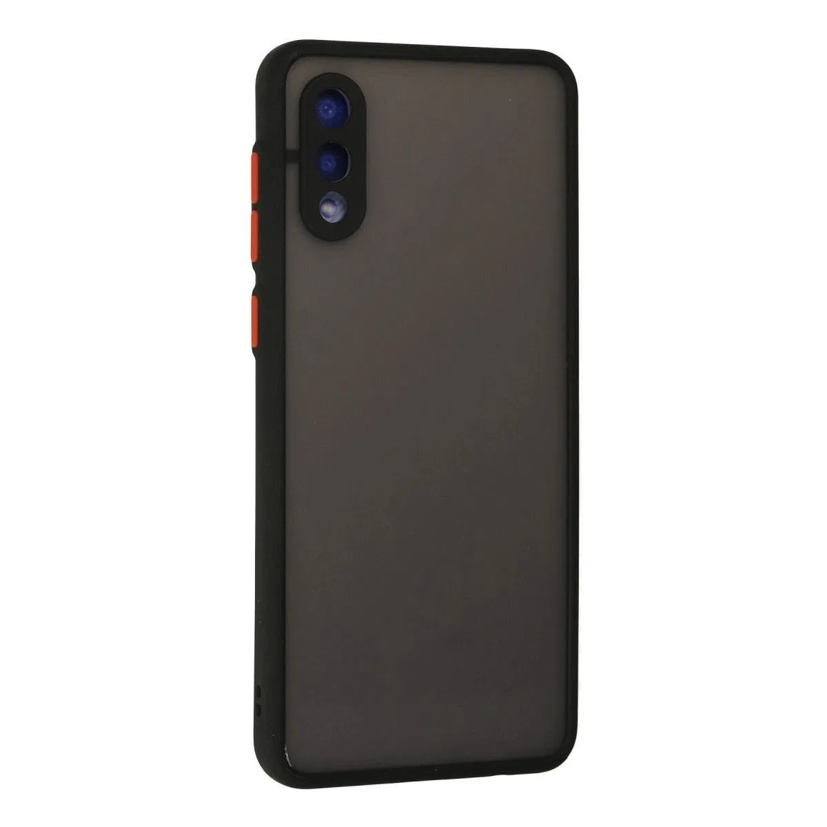 Samsung Galaxy A02 Kılıf Montreal Silikon Kapak - Siyah görsel 3