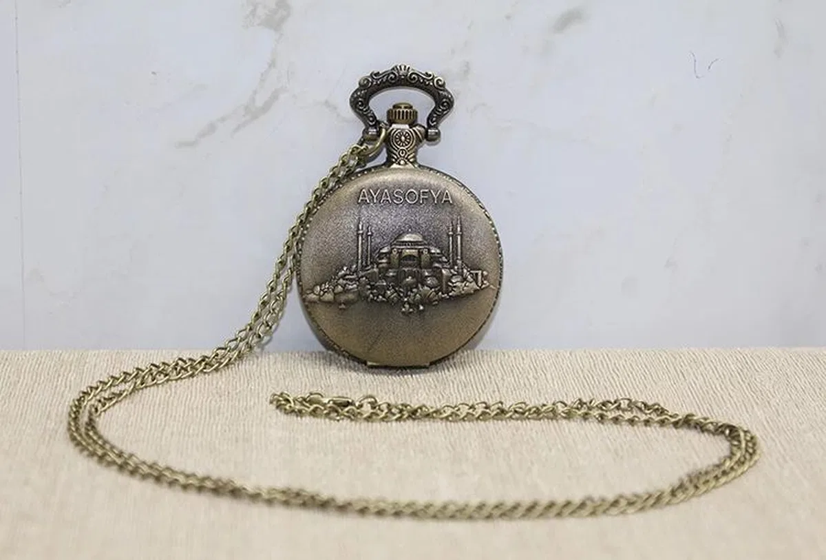 Ayasofya Tasarımı Köstekli Saat Alk4384