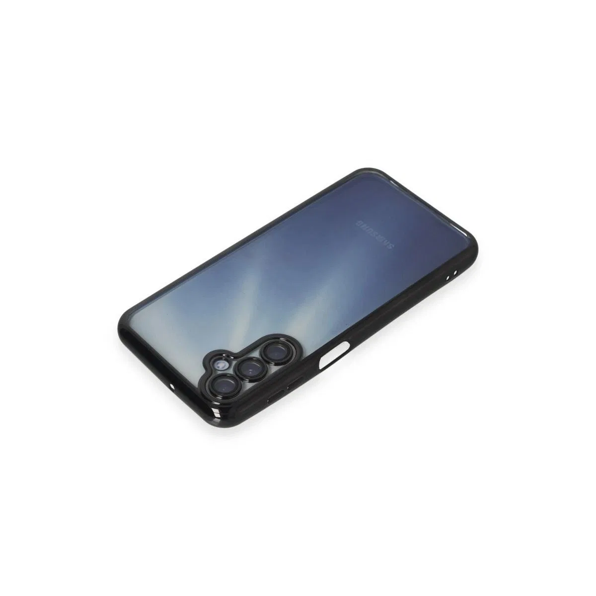 Samsung Galaxy A35 5g Kılıf Razer Lensli Silikon - Siyah görsel 3