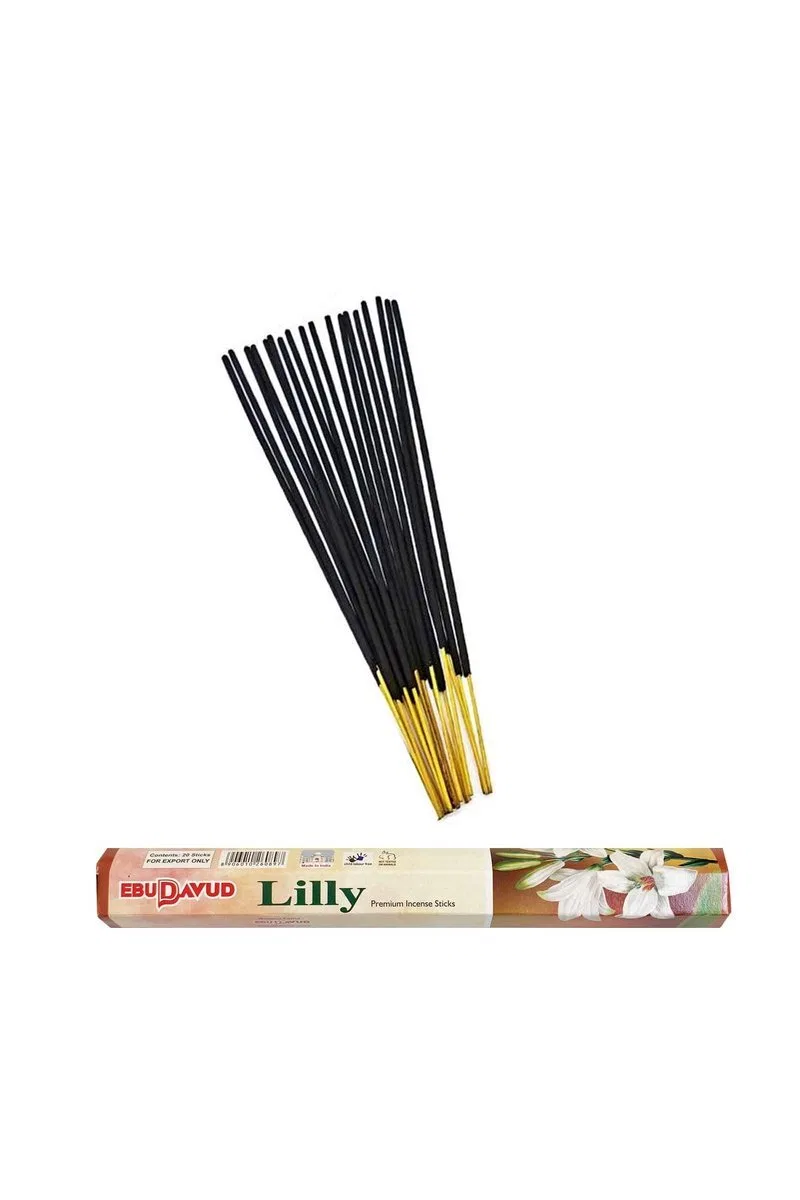 5 Paket 20 Çubuklu Tütsü Lemon - Amber - Lilly- Jasmine - Coconut - Kayık Hediyeli görsel 6