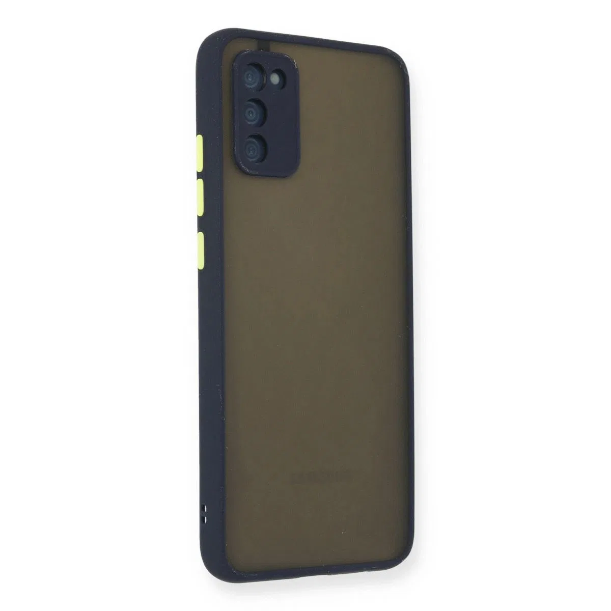 Samsung Galaxy A02s Kılıf Montreal Silikon Kapak - Lacivert görsel 2