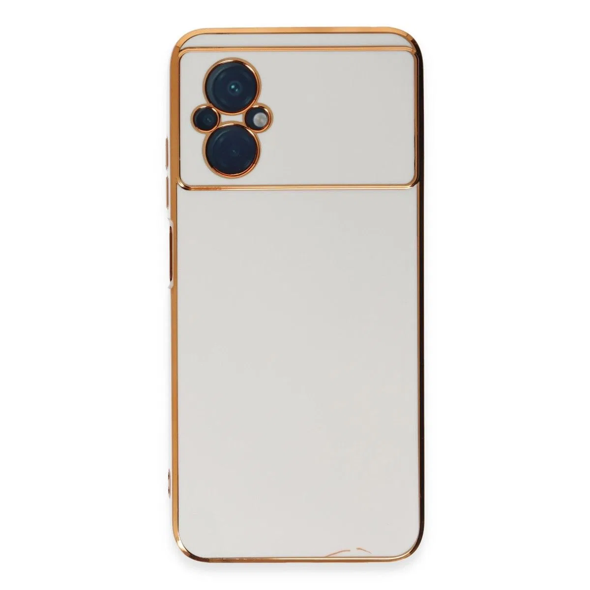 Xiaomi Poco M5 Kılıf Volet Silikon - Beyaz görsel 2