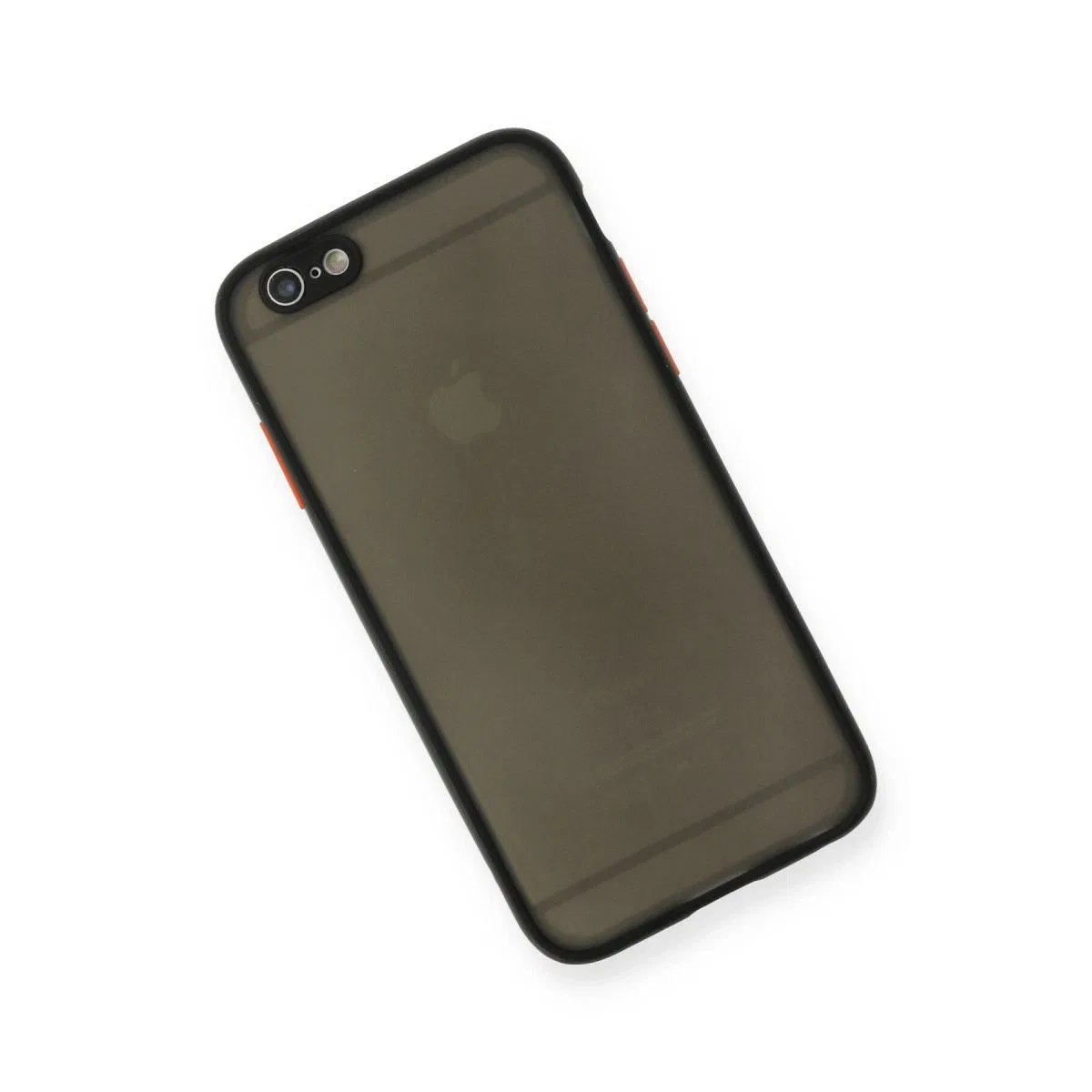 Apple İphone 6 Kılıf Montreal Silikon Kapak - Siyah görsel 3