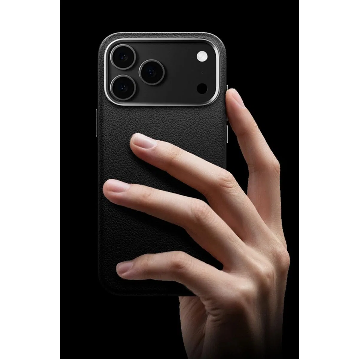 Joko Apple İphone 17 Pro Wonder Deri Magsafe Kapak - Siyah görsel 5