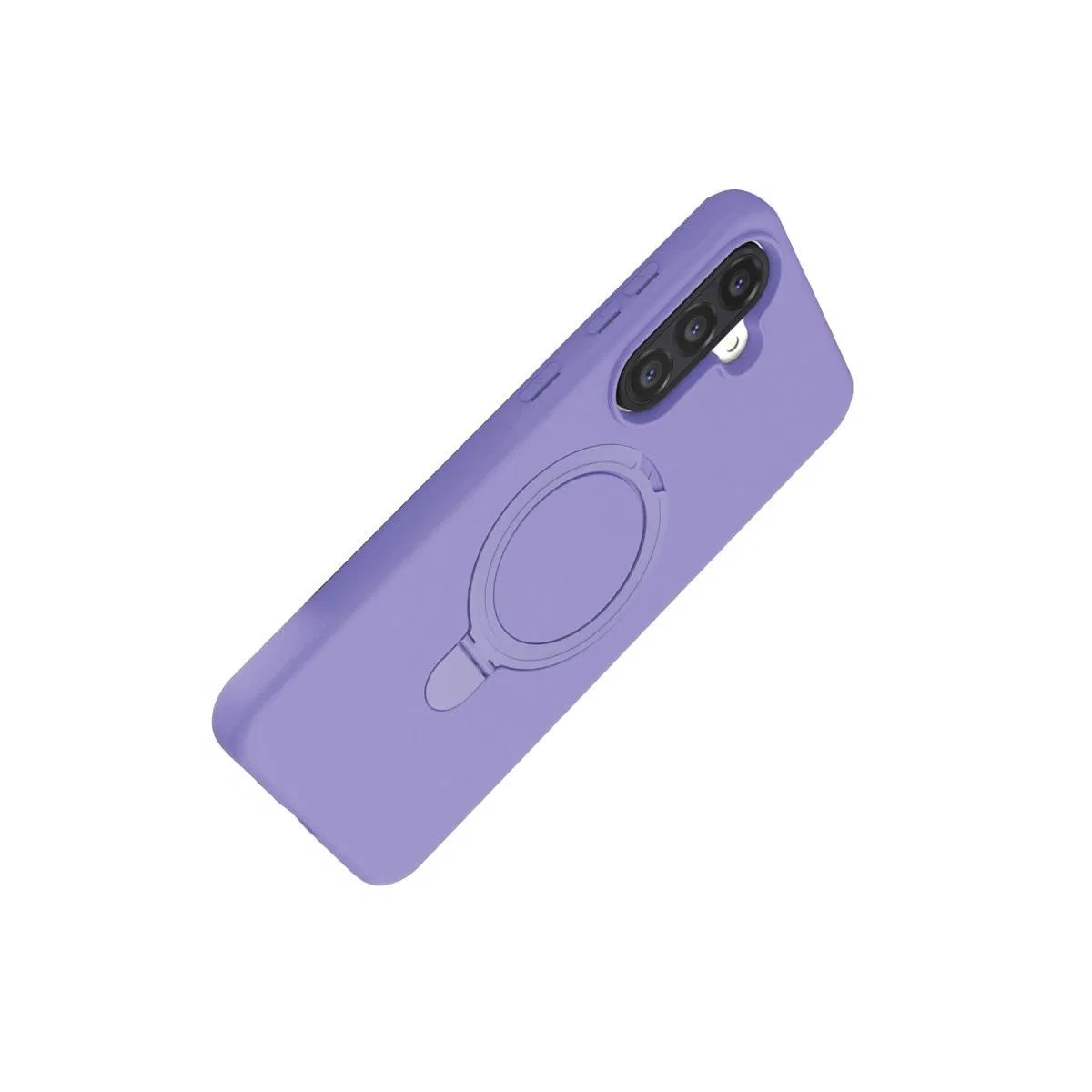 Samsung Galaxy A26 Regal Magsafe Standlı Kapak - Lila görsel 4