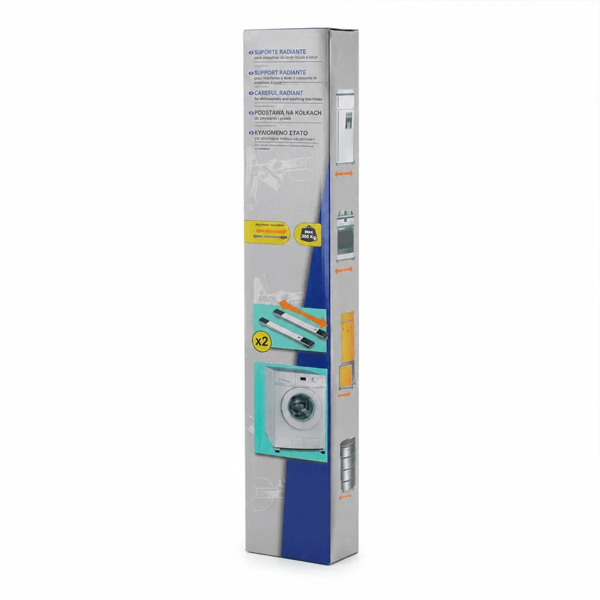 Ayarlanabilir Tekerlekli Mobilya ve Eşya Taşıma Aparatı (45-70 cm, 300 kg) görsel 4