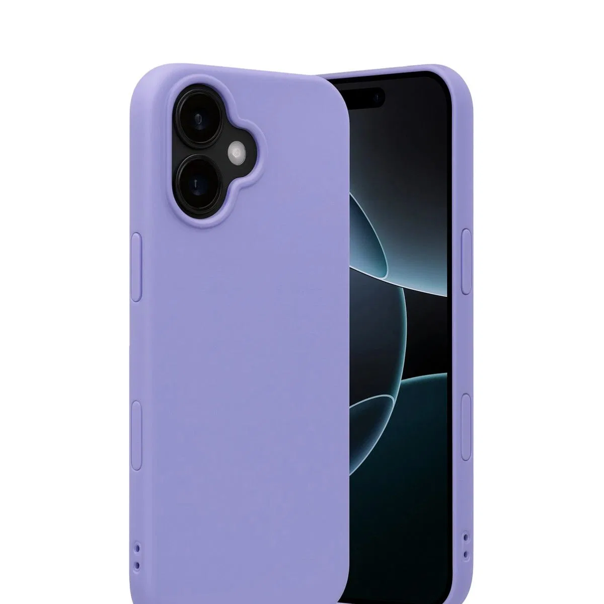 Apple İphone 17 Nano İçi Kadife Silikon - Lila görsel 2