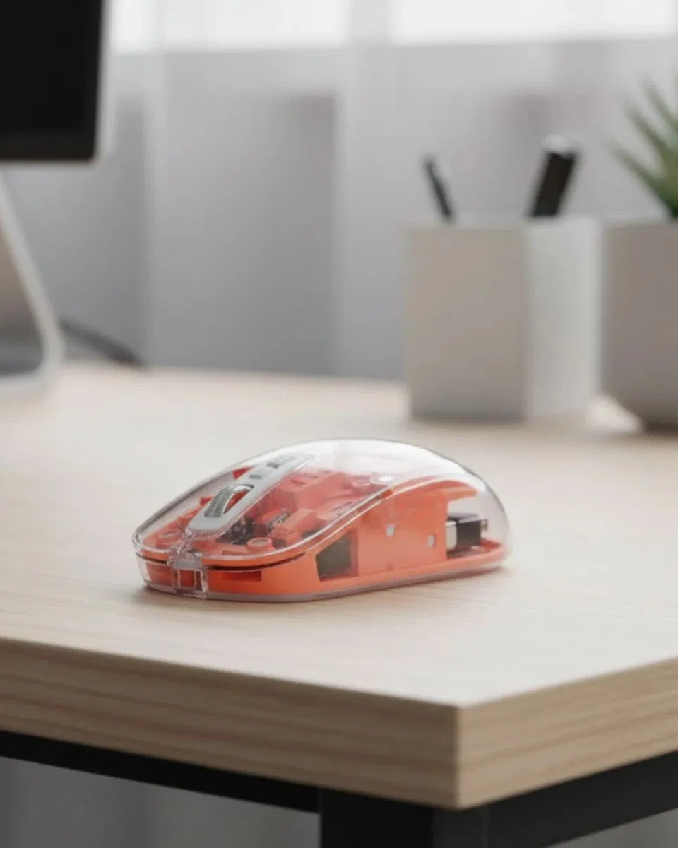 Minimal Tasarımlı Kablosuz Mouse Günlük Ve Ofis Kullanımı