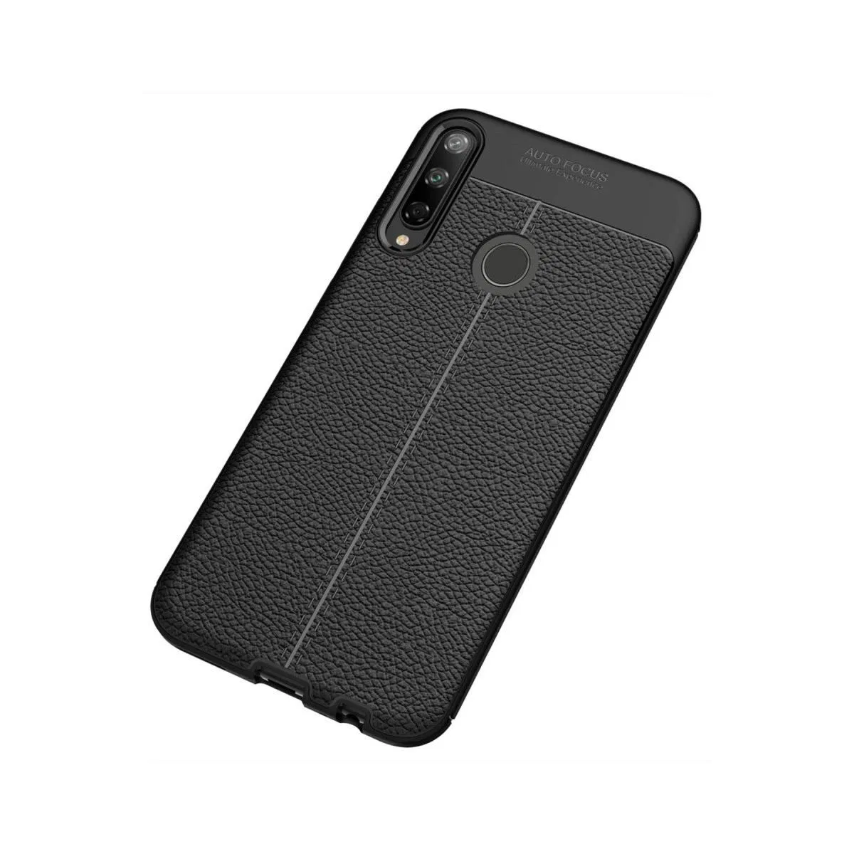 Huawei P40 Lite E Kılıf Auto Focus Kapak - Siyah görsel 2