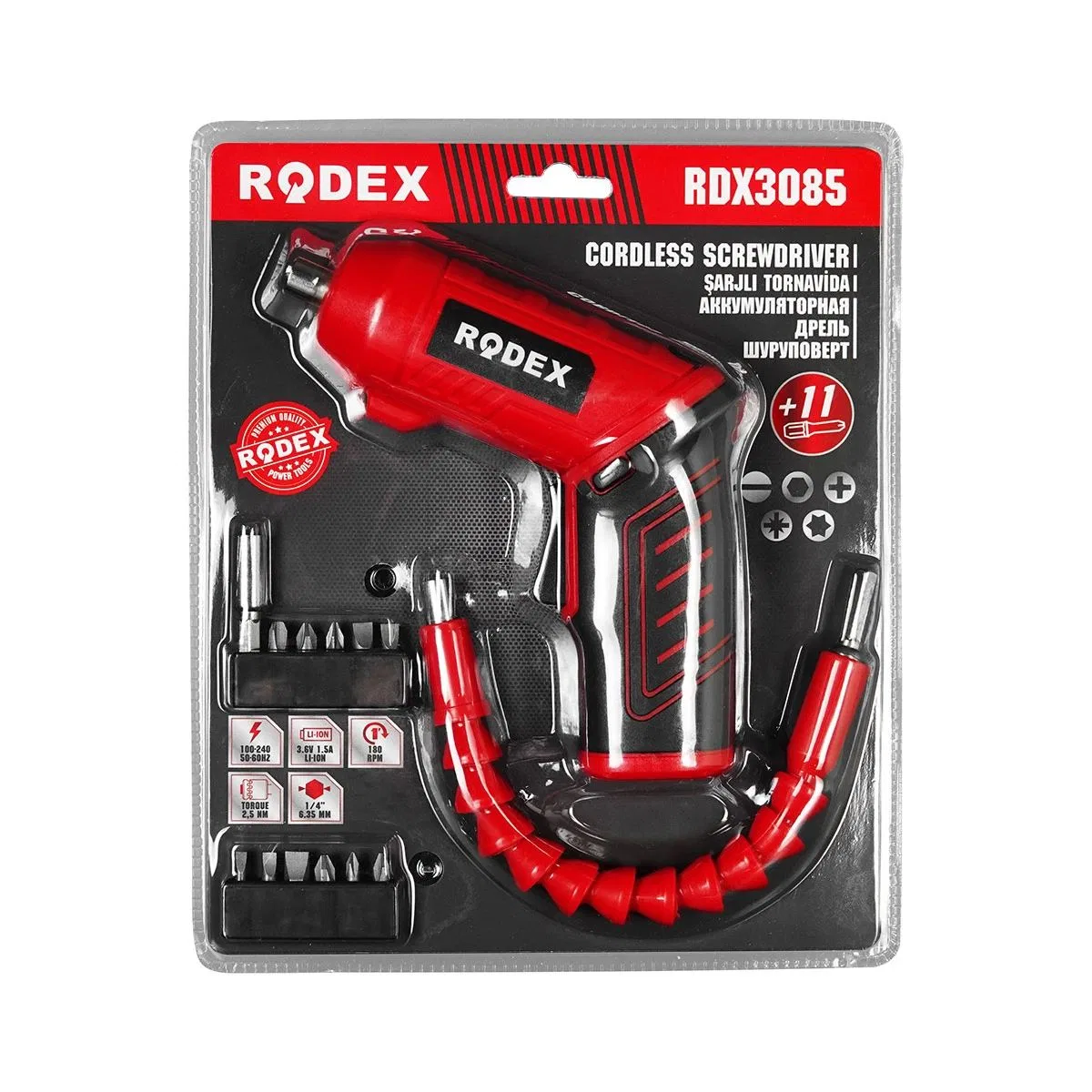 Rodex Rdx3085 Akülü Vidalama görsel 5
