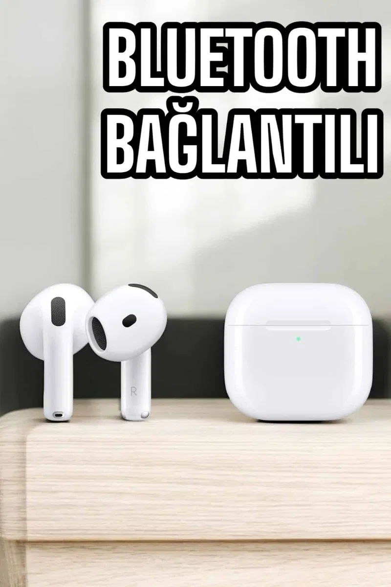 4. Nesil Kaliteli TWS Android ve İOS Uyumlu Mikrofonlu Kulaklık görsel 3