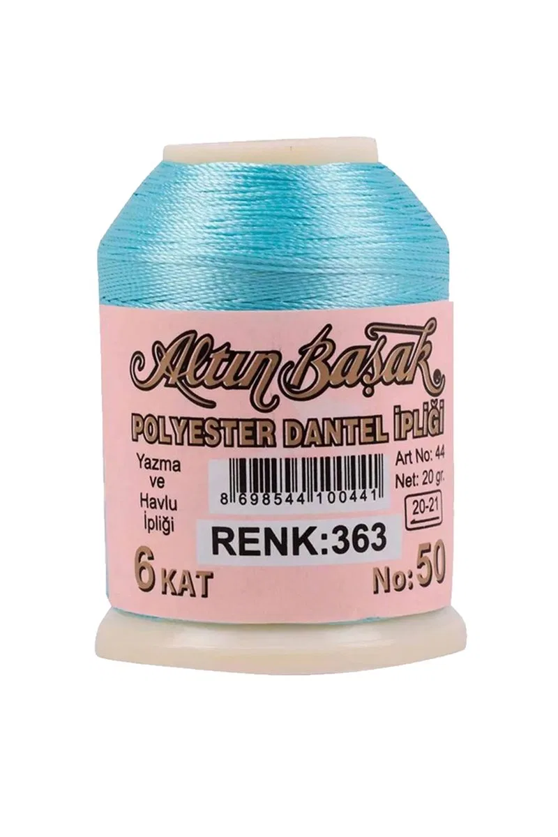 3 Adet Altınbaşak Oya ve Dantel İpi 20 gr - Royaleks - No: 363 görsel 3