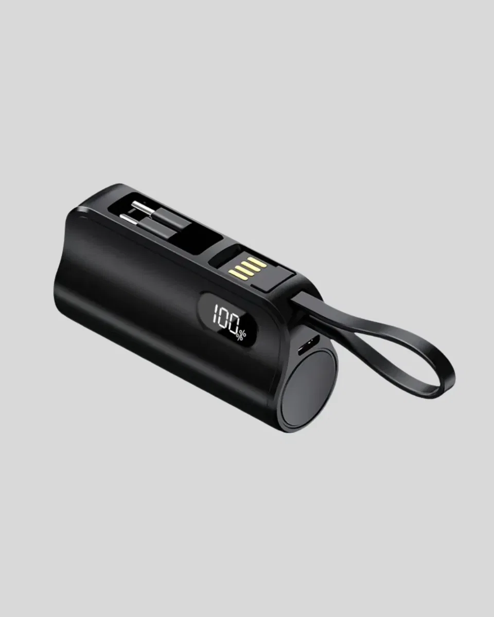 Dahili Type-C Konektörlü Mini 2000mAh Powerbank görsel 4