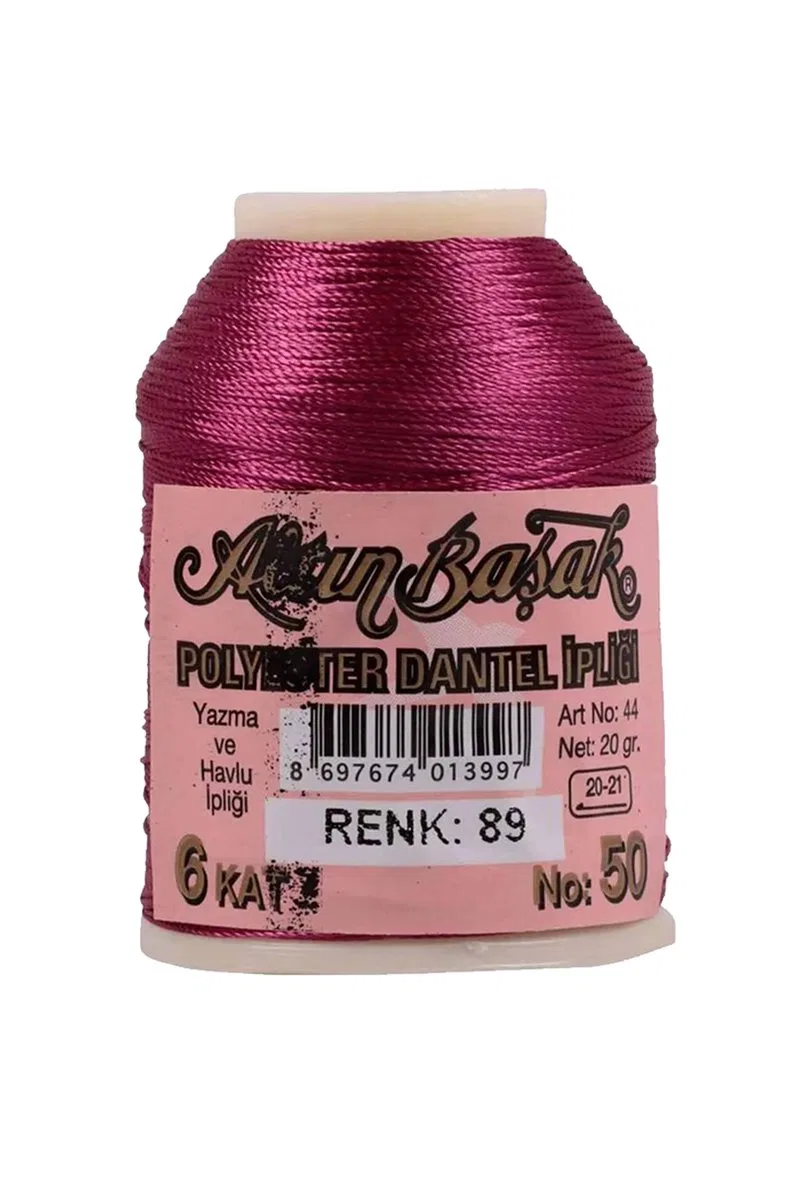 3 Adet Altınbaşak Oya ve Dantel İpi 20 gr - Royaleks - No: 089 görsel 3