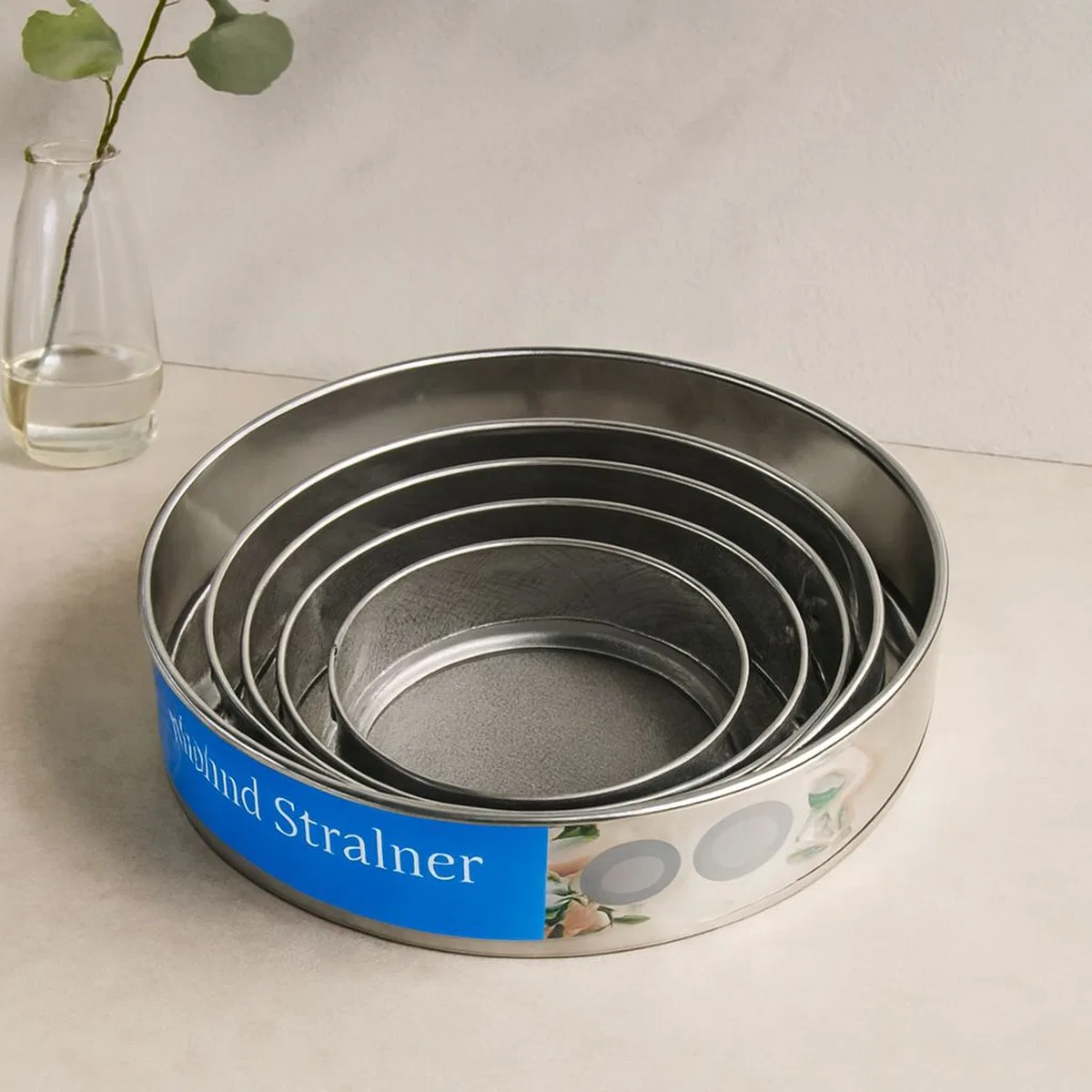 Metal Un Eleği Seti 6'lı (15-26. 5 cm)