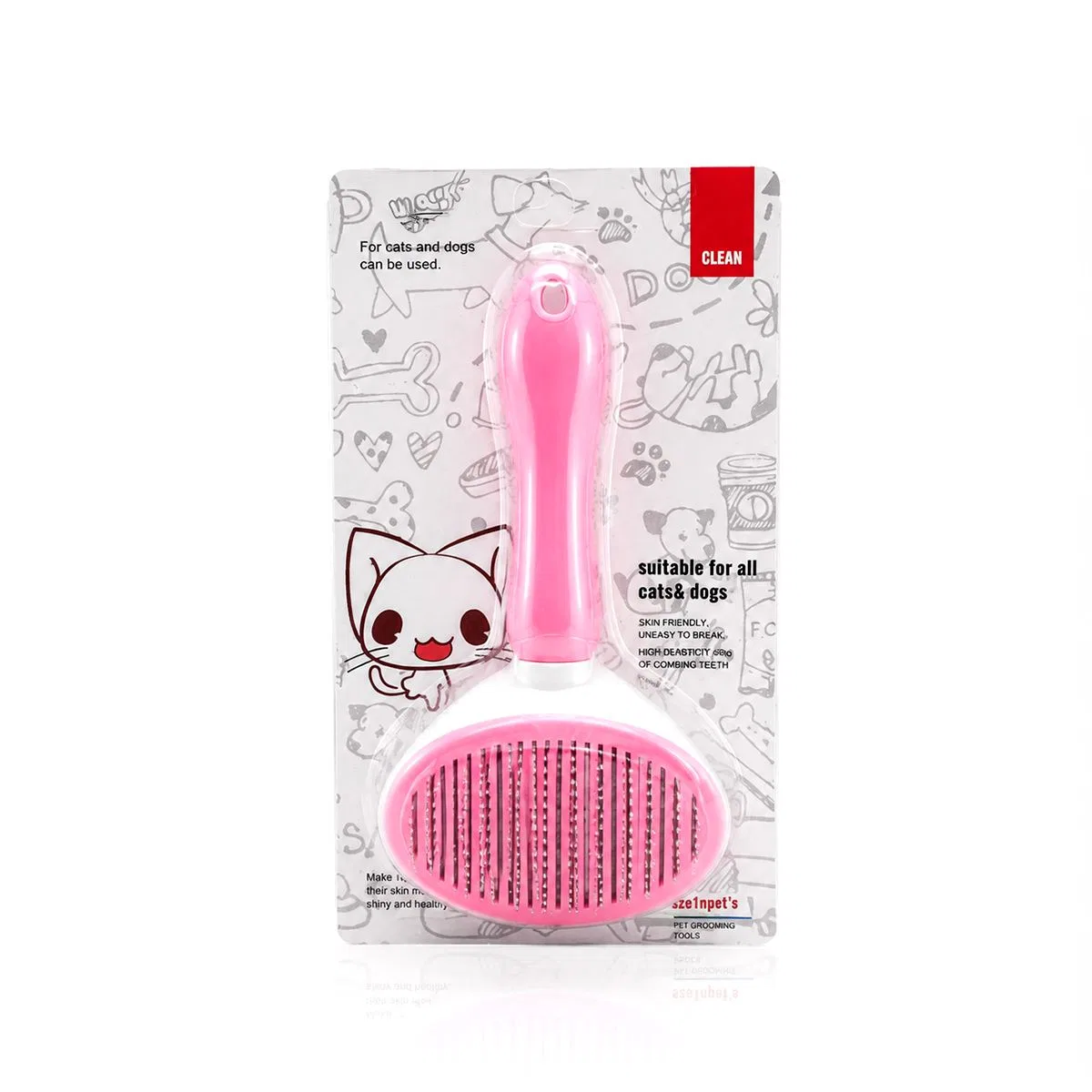 Pet Tüy Fırçası - Kedi ve Köpek Self-Cleaning Tarak görsel 2