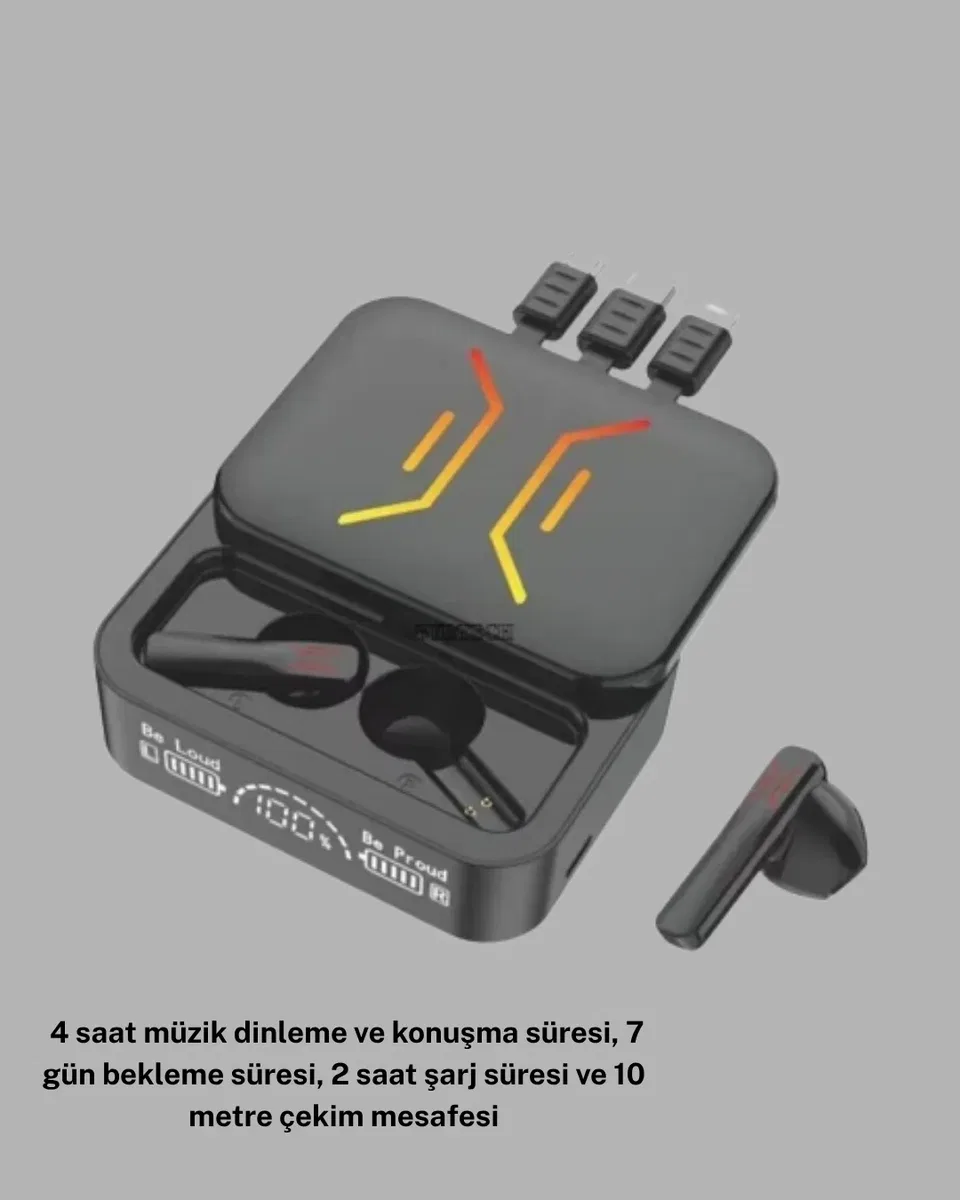 3’ü 1 Arada Kablolu ve Kablosuz Bluetooth 5. 3 Kulaklık görsel 4