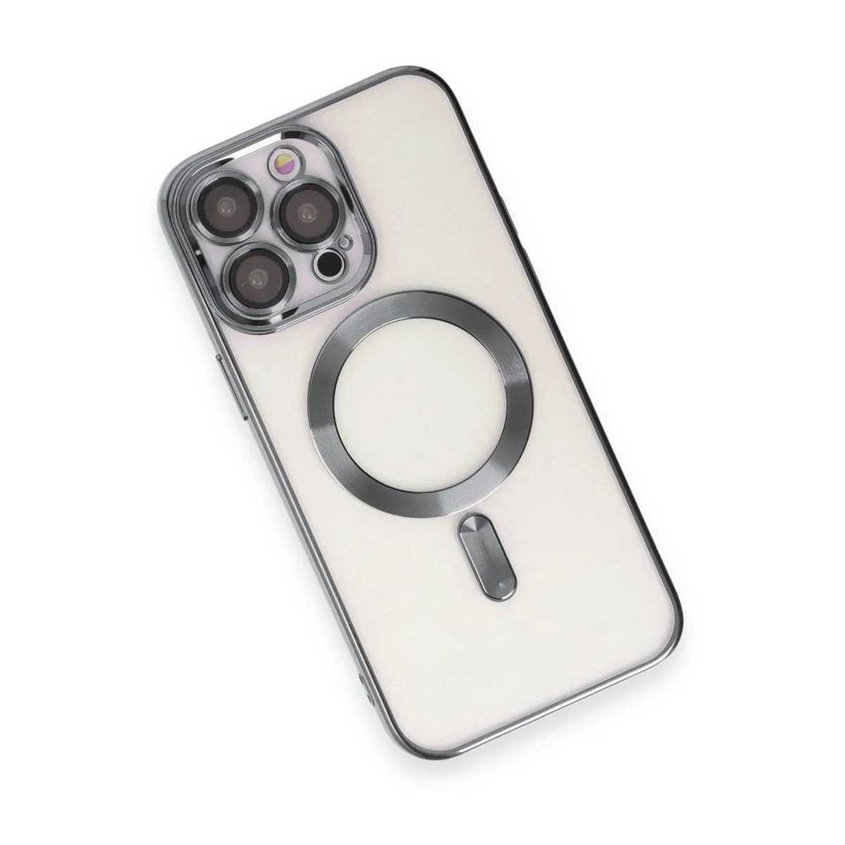 Apple İphone 15 Pro Kılıf Kross Magneticsafe Kapak - Titan Gri görsel 3