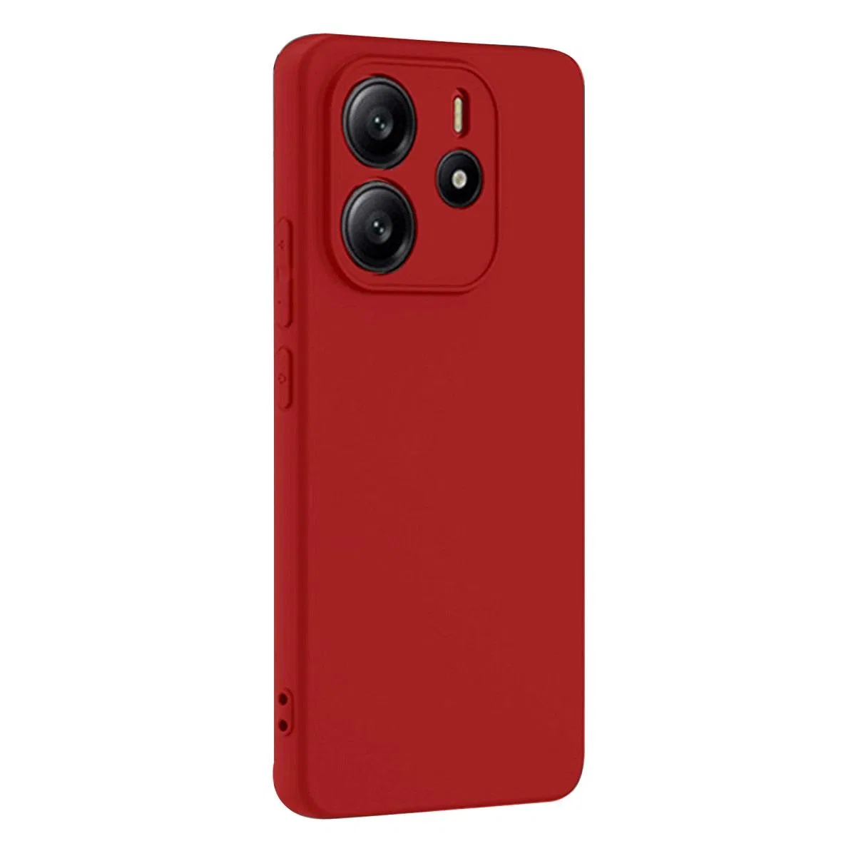 Xiaomi Redmi Note 14 4g Kılıf First Silikon - Kırmızı görsel 3