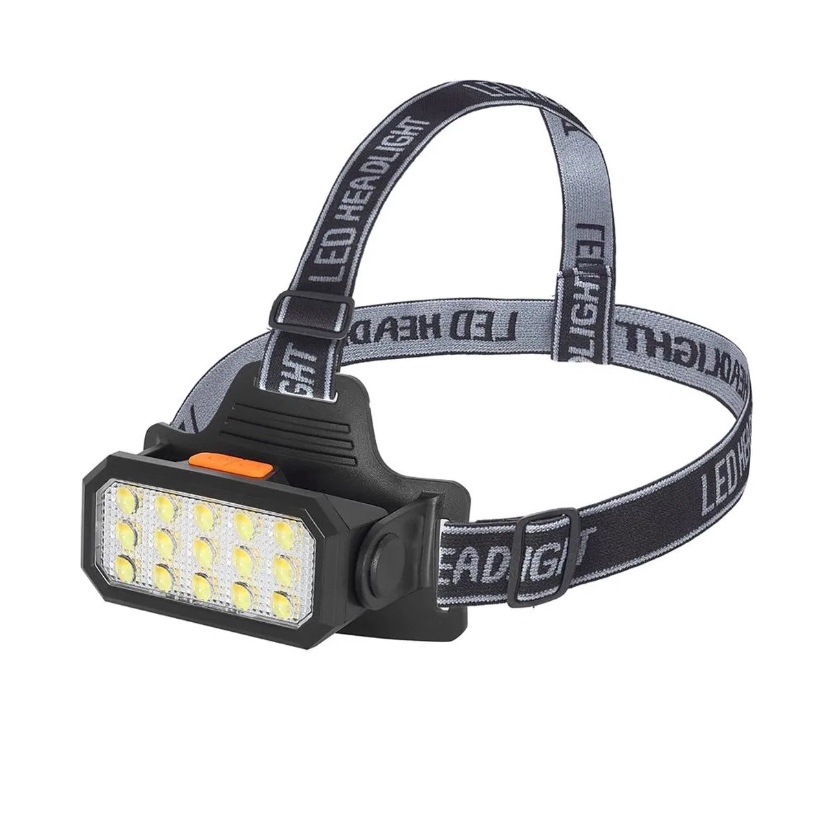 15 Ledli Sarı / Beyaz Şarjlı Kafa Lambası Wt-652 görsel 4