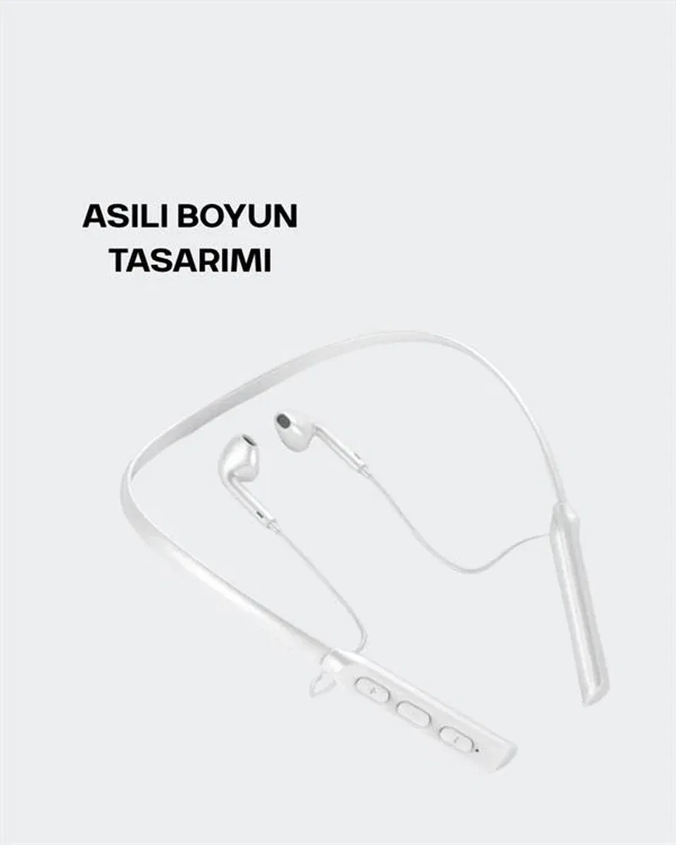 Boyun Askılı Kulaklık – 100 Saat Kullanım Süresi, Ergonomik Tasarım görsel 2
