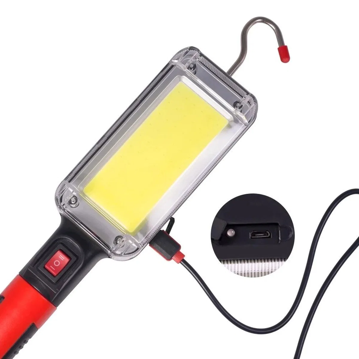 Gold Silver Gs-2040 1200 Lümenmıknatıslı Cob Led Tamirci Feneri görsel 4