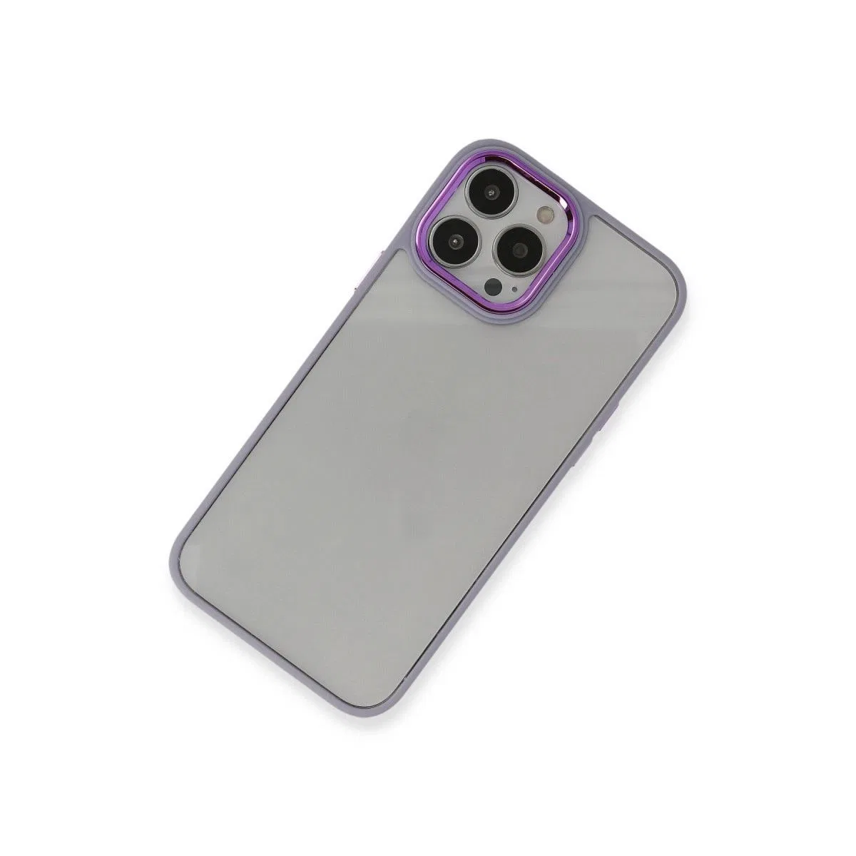 Apple İphone 14 Pro Kılıf Dora Kapak - Lila görsel 2