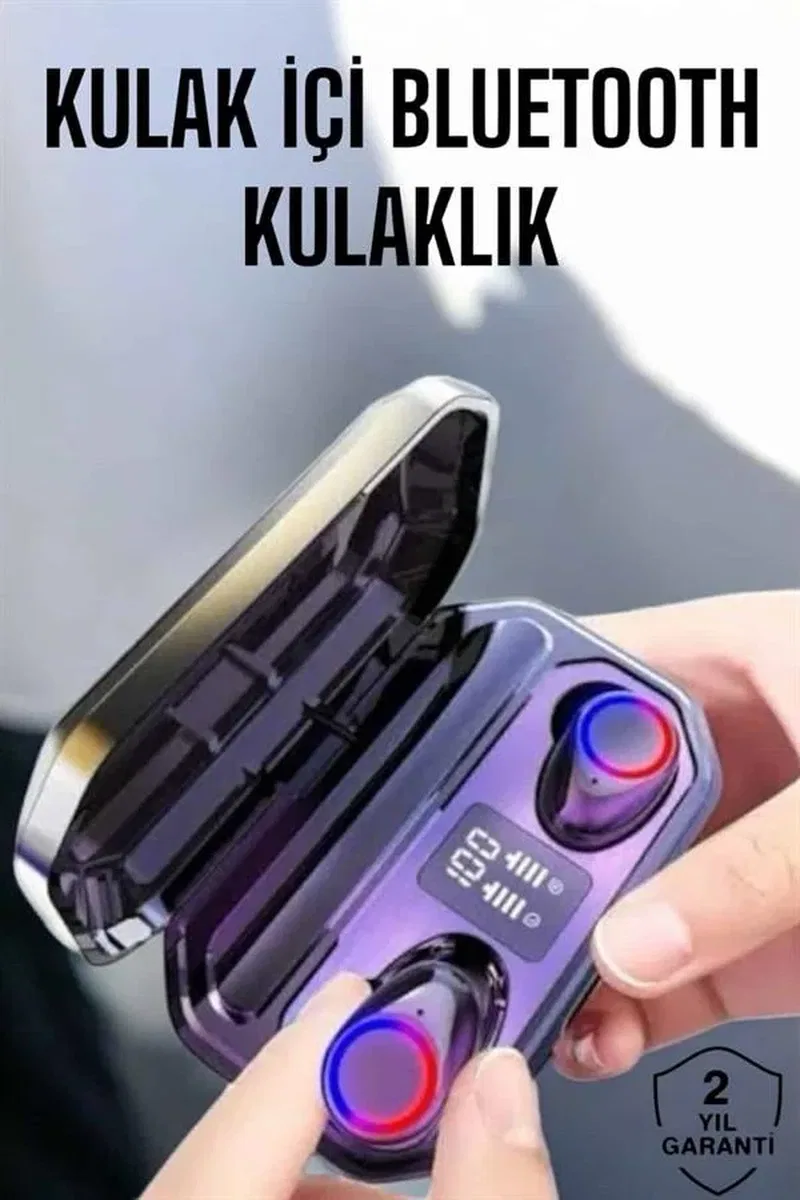 Bluetooth Kulaklık ANC Özelliği Yüksek Ses Kaliteli Uzun Pil Ömrü görsel 2