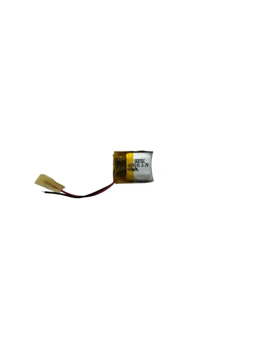 Sertec 601515 3. 7v 80mah Li-polymer Pil (devreli/1. 5a)