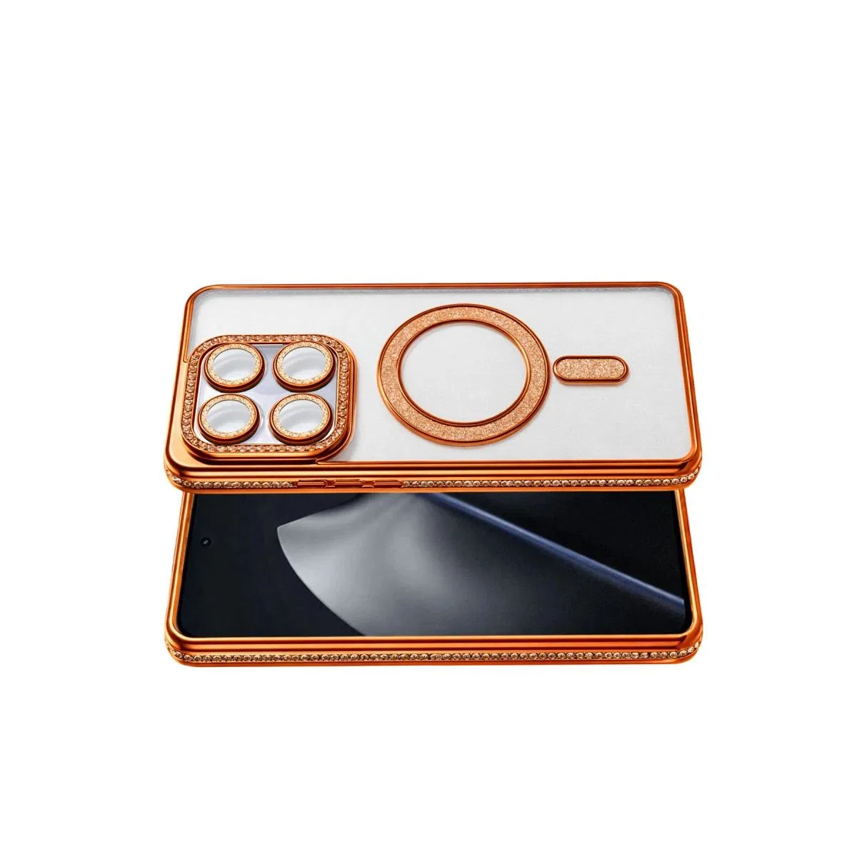 Joko Xiaomi Mi 15t Pro Joke Simli Magneticsafe Kılıf - Turuncu görsel 3