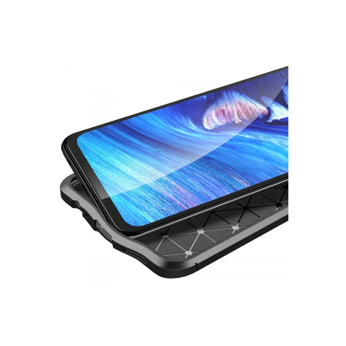 Xiaomi Redmi Note 10 Kılıf Auto Focus Kapak - Kırmızı görsel 3