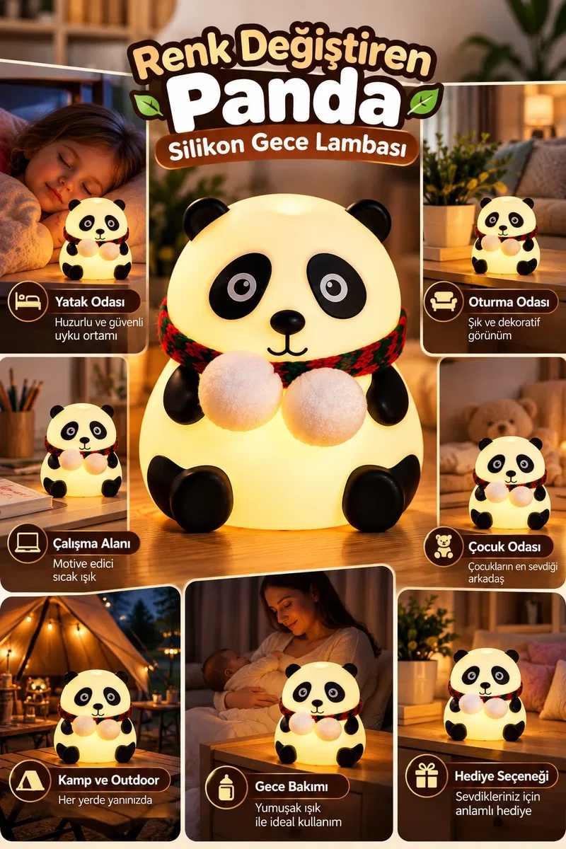 RENK DEĞİŞTİREN PANDA görsel 4
