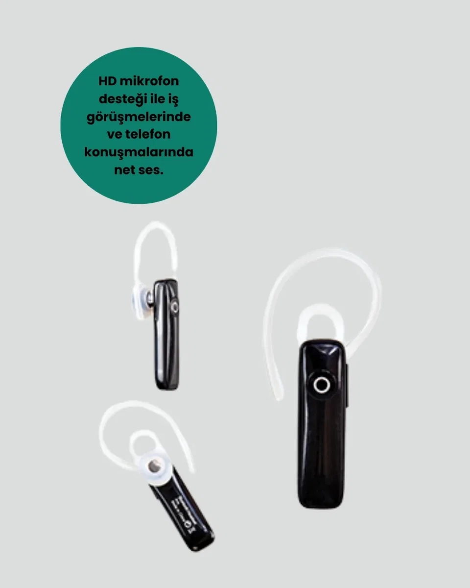 Bluetooth 4. 1 Kablosuz Tekli Kulaklık | Mini ve Hafif Tasarım görsel 3
