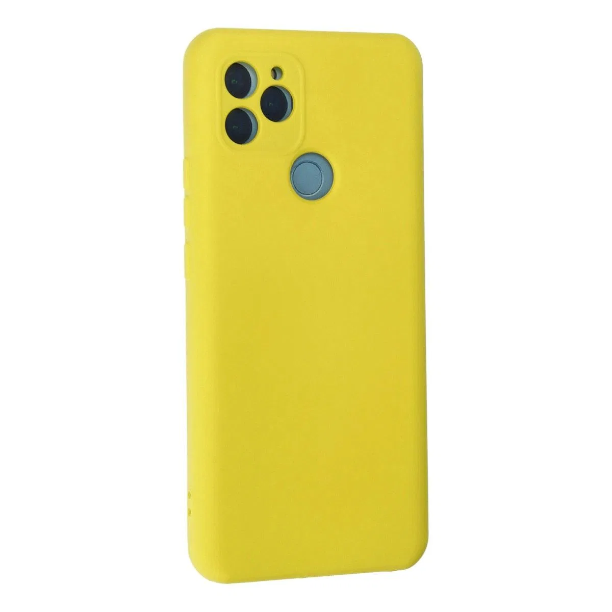General Mobile Gm 21 Kılıf Nano İçi Kadife Silikon - Sarı görsel 3