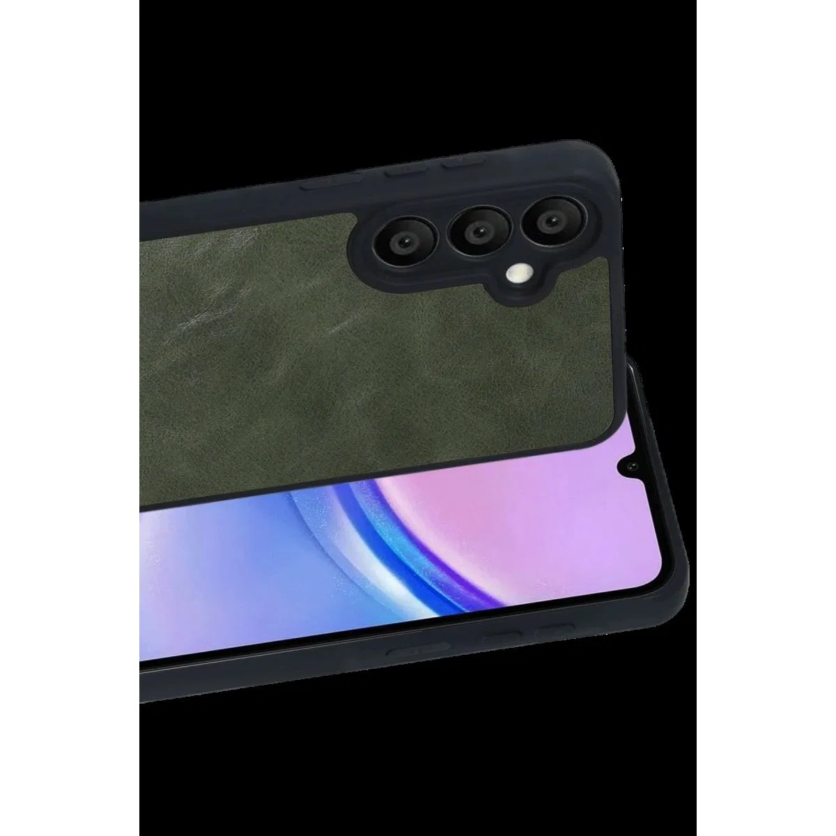 Samsung Galaxy A37 5g Aras Deri Kapak - Yeşil görsel 2