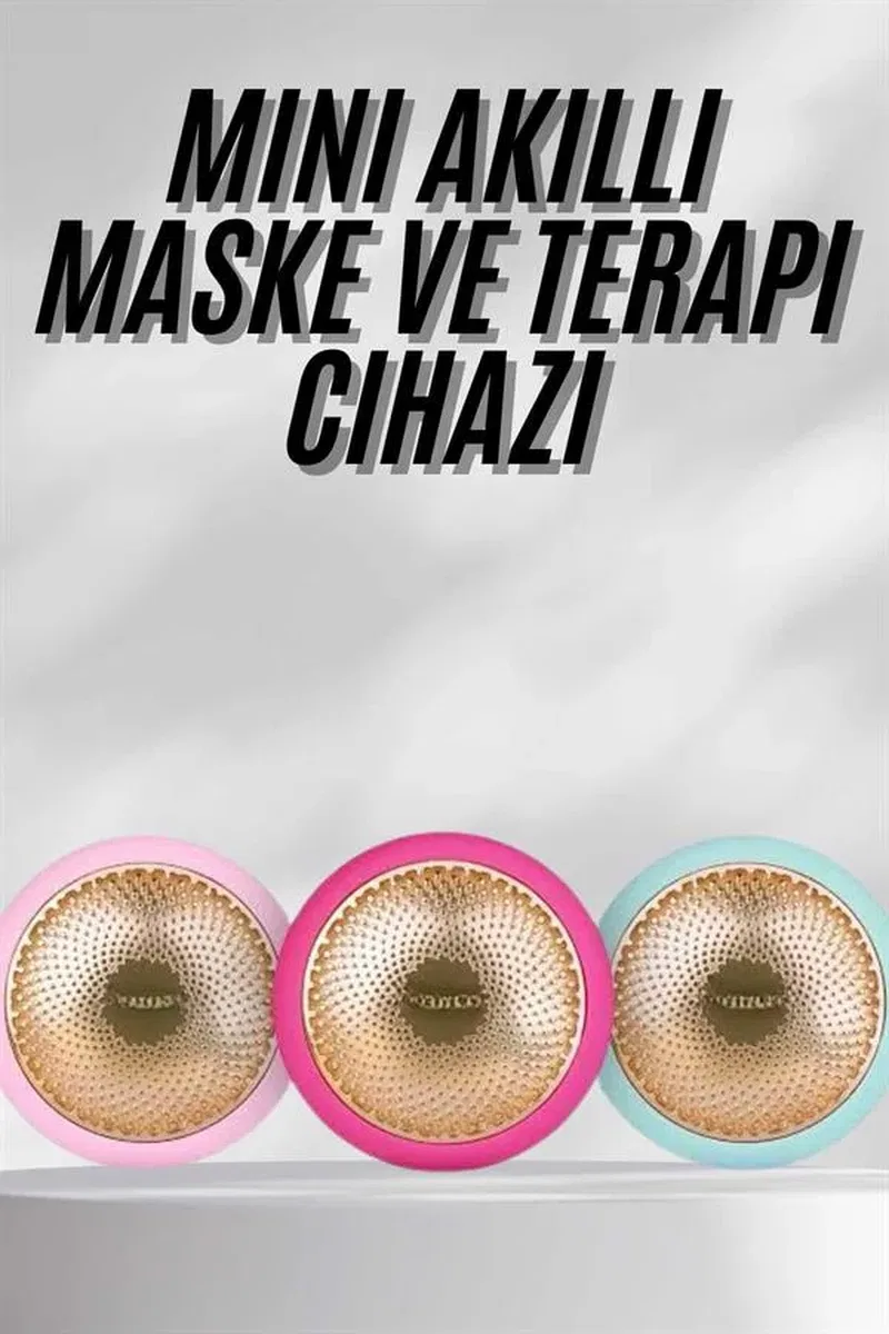 Maske ve Terapi Cihazı LED Terapi Akıllı Maske Hassas Ciltlere Özel görsel 2