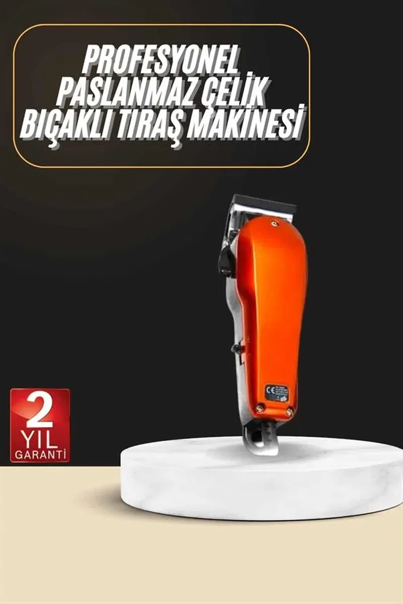 Tıraş Makinesi Paslanmaz Çelik Bıçaklı Tıraş Makinesi Taşınabilir Seyahat Tipi görsel 2