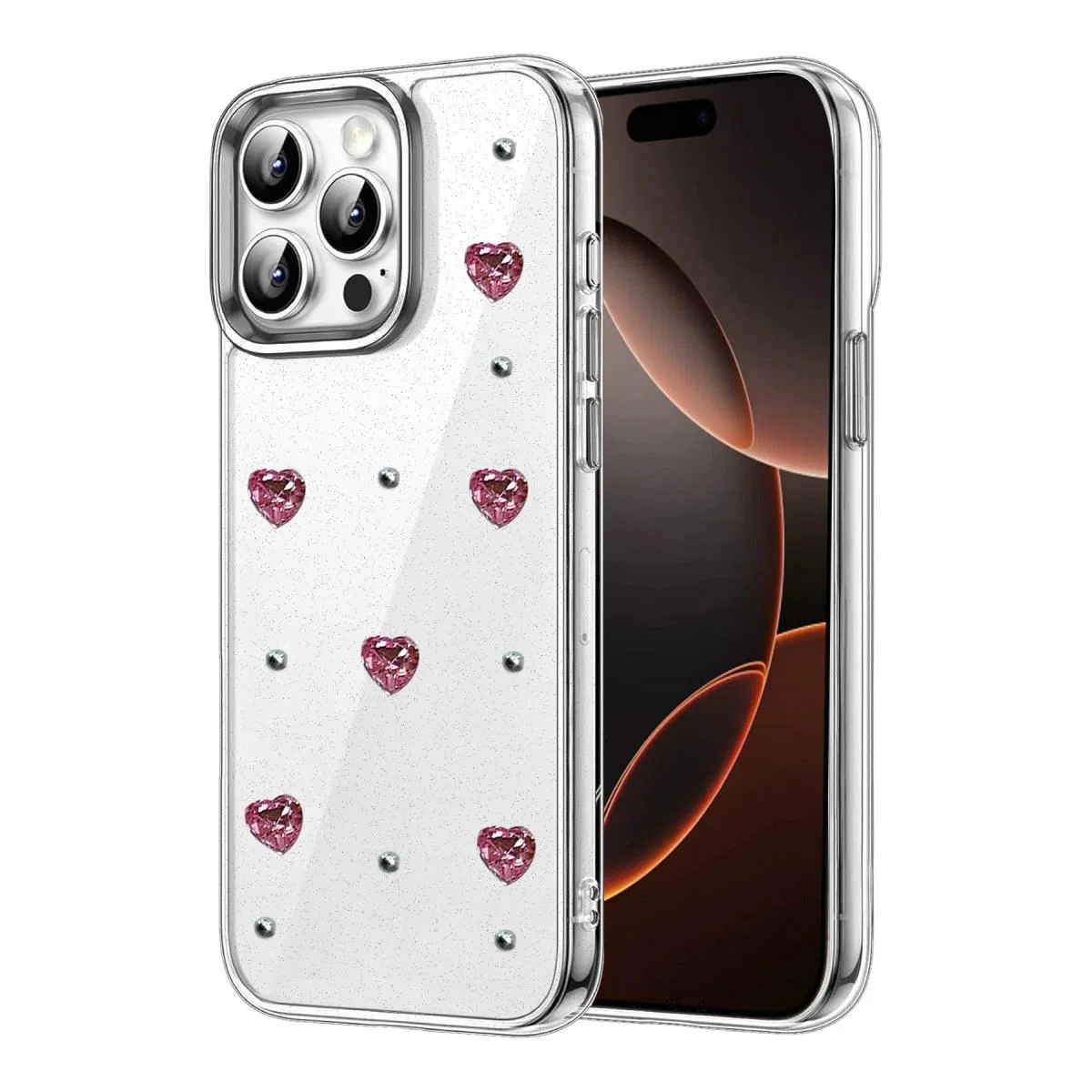 Apple İphone 15 Pro Max Fiyonk Desenli Kapak - Desen 3