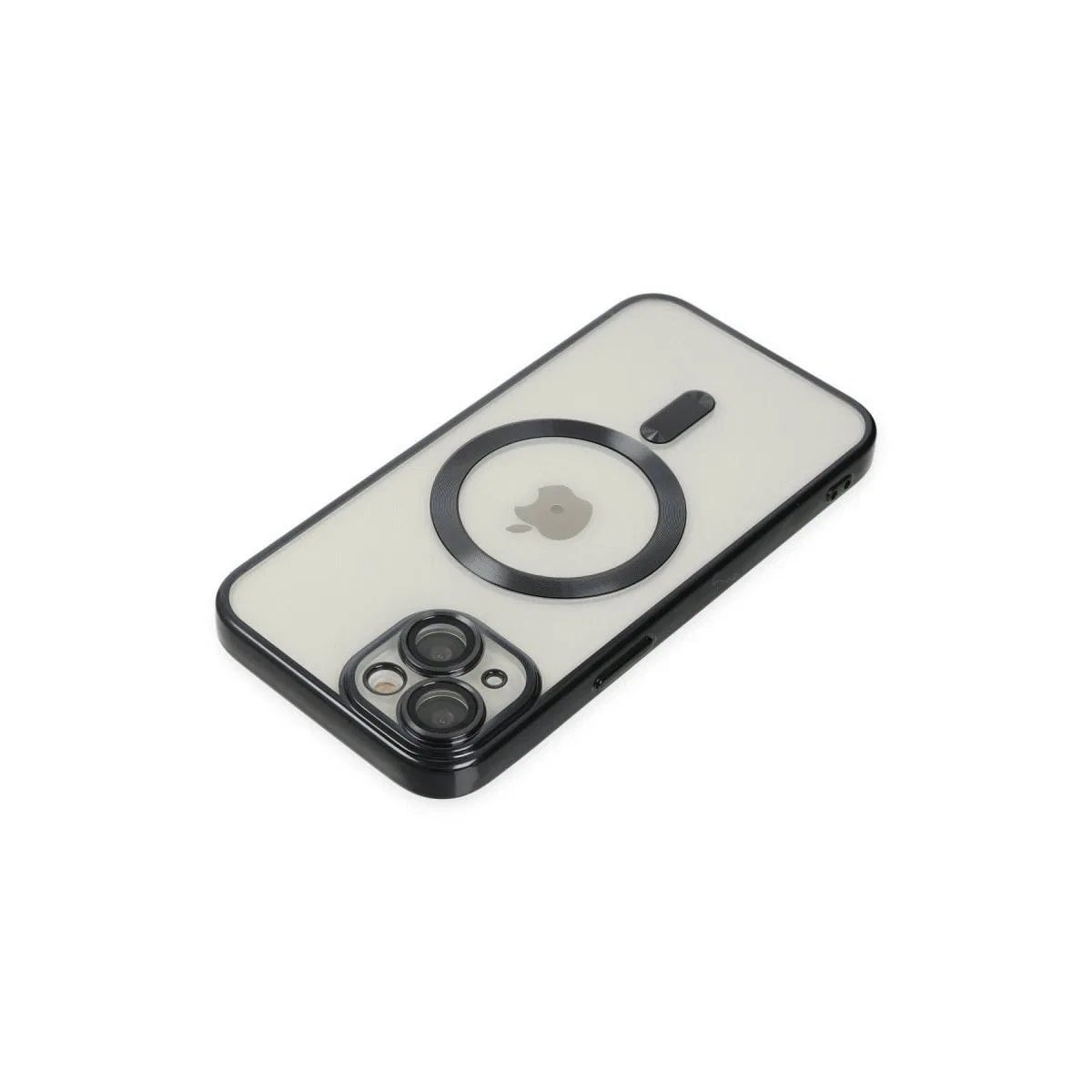 Apple İphone 14 Kılıf Kross Magneticsafe Kapak - Siyah görsel 4