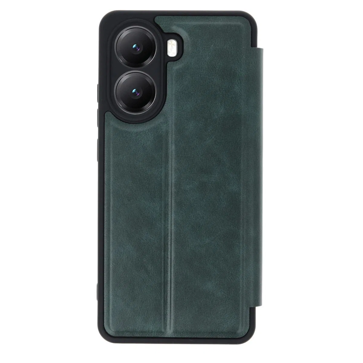 Xiaomi Poco X7 Pro Kılıf Flip Cover - Koyu Yeşil görsel 2