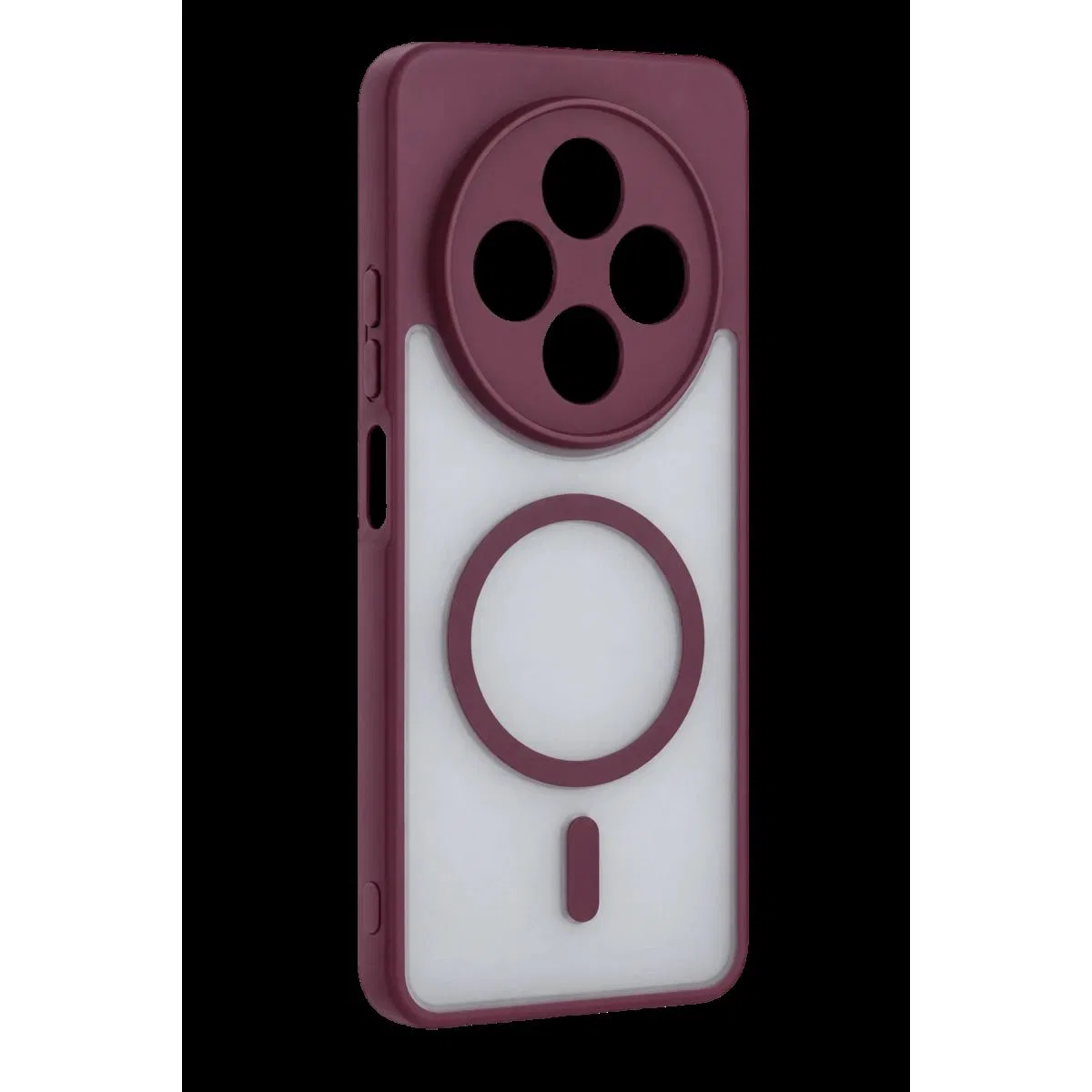 Xiaomi Redmi 14c Loji Magsafe Kapak - Bordo