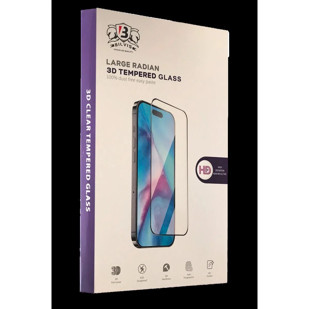 Apple İphone 14 Pro Max Bilvis 3d Cam Ekran Koruyucu