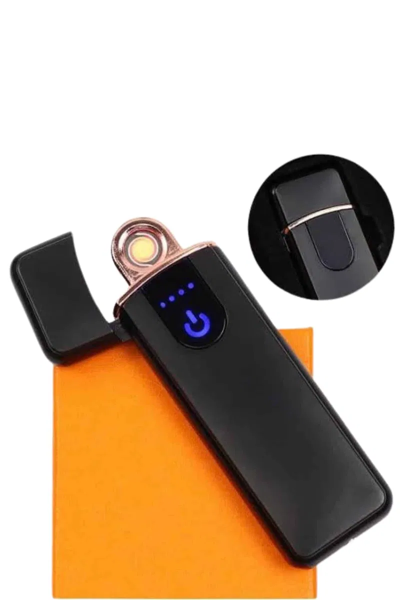Çakmak Usb Şarj Rüzgardan Etkilenmez Elektronik Çakmak görsel 2