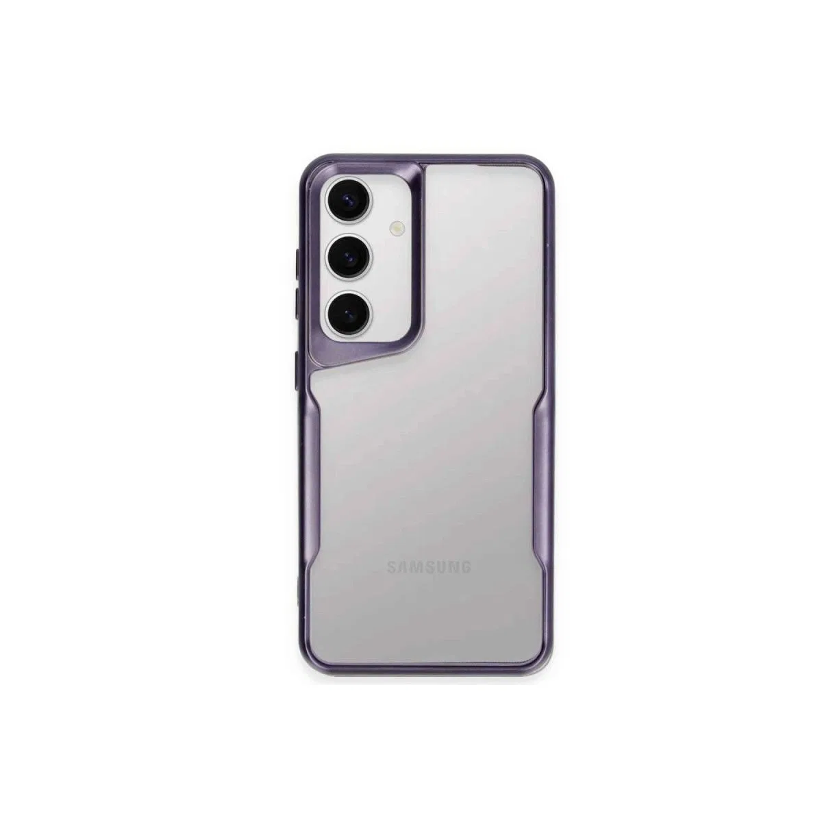 Samsung Galaxy A15 4g Kılıf Boyi Silikon Kapak - Derin Mor