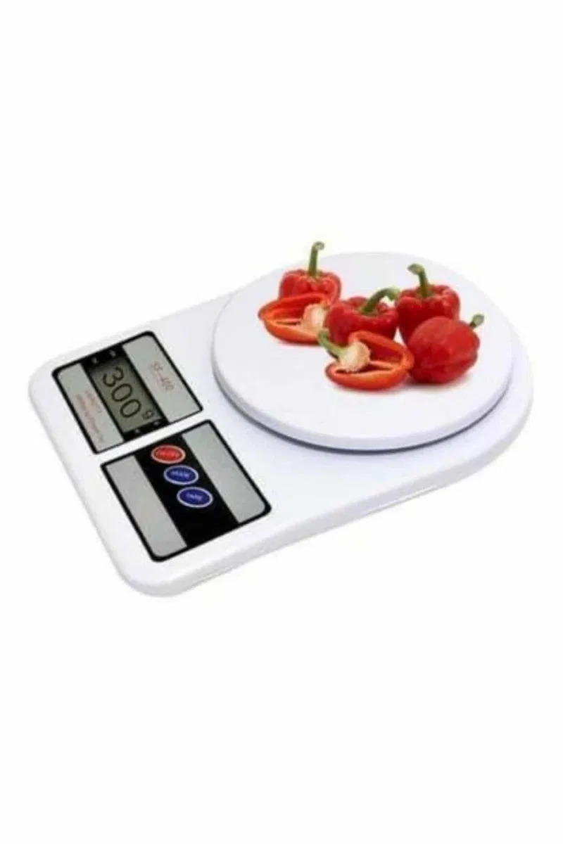 Mutfak Tartısı Dijital Göstergeli Hassas Tartı 10 Kg Kapasiteli görsel 2